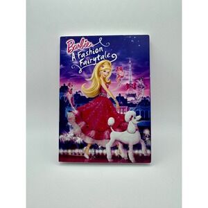 Barbie A Fashion Fairytale DVD Kids Paris Cartoon Movie with Slipcover 2010